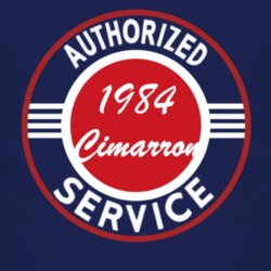 Authorized Service 1984 Cadillac Cimarron Dark T Shirt