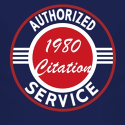 Authorized Service 1980 Chevy Citation Dark T Shirt