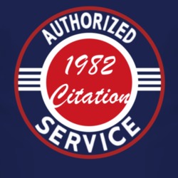 Authorized Service 1982 Chevy Citation Dark T Shirt