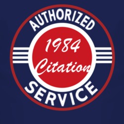 Authorized Service 1984 Chevy Citation Dark T Shirt