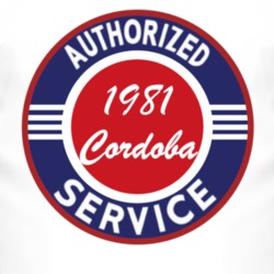 Authorized Service 1981 Chrysler Cordoba T Shirt