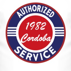 Authorized Service 1982 Chrysler Cordoba T Shirt