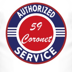 Authorized Service 1959 Dodge Coronet T Shirt
