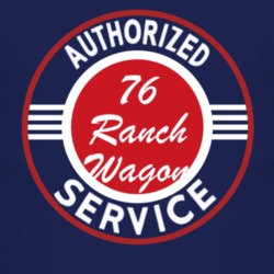 Authorized Service 1976 Ranch Wagon Dark T Shirt
