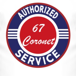 Authorized Service 1967 Dodge Coronet T Shirt