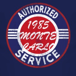 Authorized Service 1985 CHEVROLET MONTE CARLO Distressed Look Dark T S