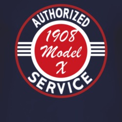 Authorized Service 1908 Oldsmobile Model X Dark T Shirt