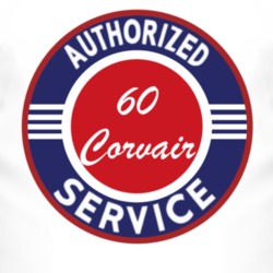 Authorized Service 1960 Chevy Corvair T Shirt