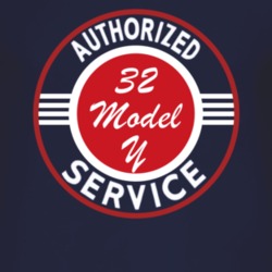 Authorized Service 1932 Model Y Dark T Shirt