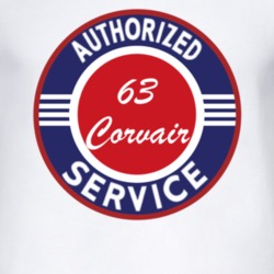 Authorized Service 1963 Chevy Corvair T Shirt