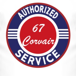 Authorized Service 1967 Chevy Corvair T Shirt