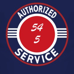 Authorized Service 1954 CJ 5 Dark T Shirt