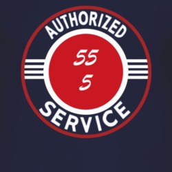 Authorized Service 1955 CJ 5 Dark T Shirt