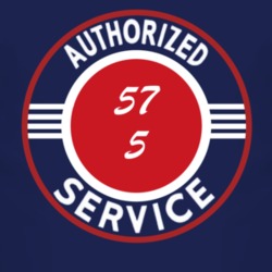 Authorized Service 1957 CJ 5 Dark T Shirt