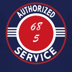 Authorized Service 1968 CJ 5 Dark T Shirt