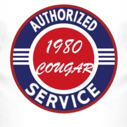 Authorized Service 1980 MERCURY COUGAR T Shirt