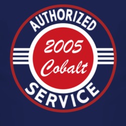 Authorized Service 2005 Chevy Cobalt Dark T Shirt