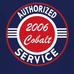 Authorized Service 2006 Chevy Cobalt Dark T Shirt