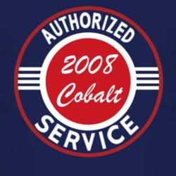 Authorized Service 2008 Chevy Cobalt Dark T Shirt
