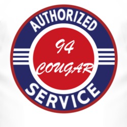 Authorized Service 1994 MERCURY COUGAR T Shirt