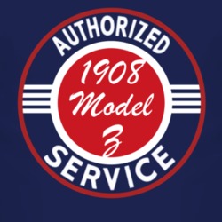 Authorized Service 1908 Oldsmobile Model Z Dark T Shirt