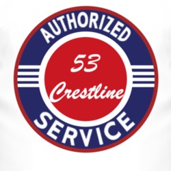 Authorized Service 1953 Crestline T Shirt