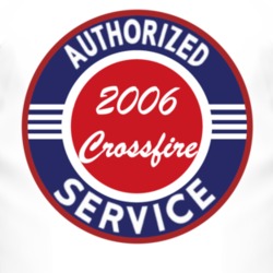Authorized Service 2006 Chrysler Crossfire T Shirt