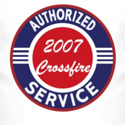 Authorized Service 2007 Chrysler Crossfire T Shirt