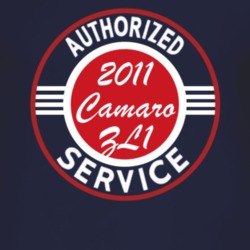 Authorized Service 2011 Chevy Camaro ZL1 Dark T Shirt