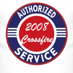 Authorized Service 2008 Chrysler Crossfire T Shirt