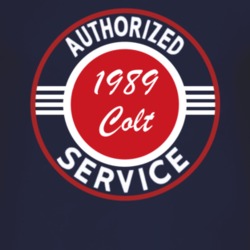 Authorized Service 1989 Dodge Colt Dark T Shirt