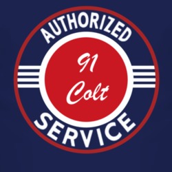 Authorized Service 1991 Dodge Colt Dark T Shirt