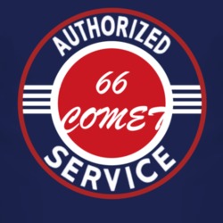 Authorized Service 1966 MERCURY COMET Dark T Shirt