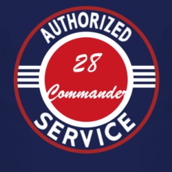 Authorized Service 1928 Studebaker Commander Dark T Shirt
