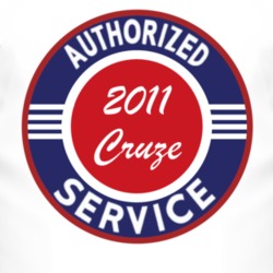 Authorized Service 2011 Chevy Cruze T Shirt