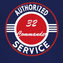 Authorized Service 1932 Studebaker Commander Dark T Shirt