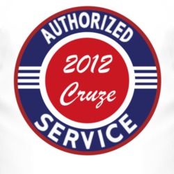 Authorized Service 2012 Chevy Cruze T Shirt