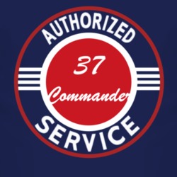 Authorized Service 1937 Studebaker Commander Dark T Shirt