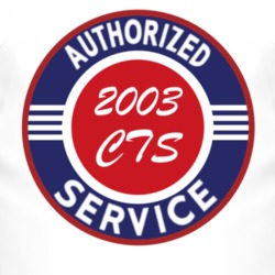 Authorized Service 2003 Cadillac CTS T Shirt