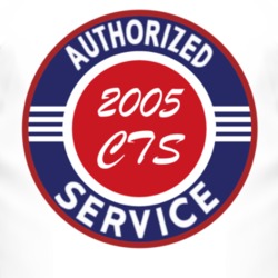 Authorized Service 2005 Cadillac CTS T Shirt
