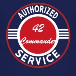 Authorized Service 1942 Studebaker Commander Dark T Shirt