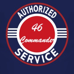 Authorized Service 1946 Studebaker Commander Dark T Shirt