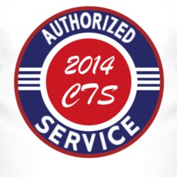 Authorized Service 2014 Cadillac CTS T Shirt