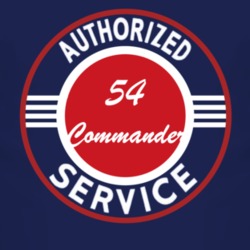Authorized Service 1954 Studebaker Commander Dark T Shirt