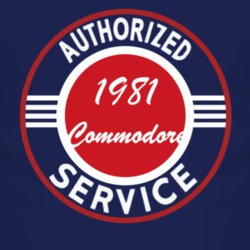 Authorized Service 1981 Chevy Commodore Dark T Shirt