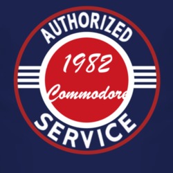 Authorized Service 1982 Chevy Commodore Dark T Shirt