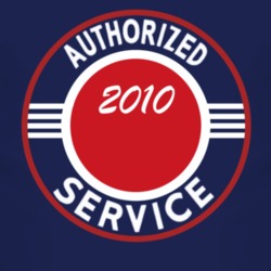 Authorized Service 2010 Compass Dark T Shirt