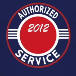 Authorized Service 2012 Compass Dark T Shirt