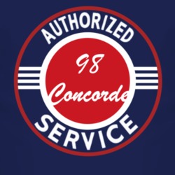 Authorized Service 1998 Chrysler Concorde Dark T Shirt