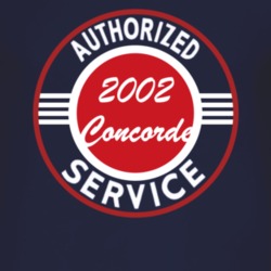Authorized Service 2002 Chrysler Concorde Dark T Shirt